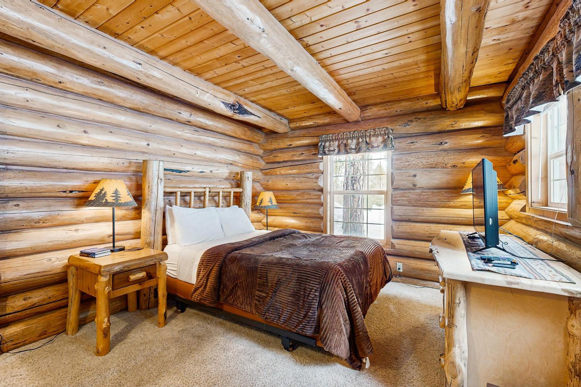 Cascade Lakeview Log Cabin Exterior foto
